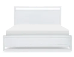 Summerland Panel Bed (Pure White)