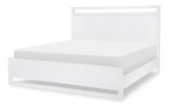 Summerland Panel Bed (Pure White) -Beds and Accessories Sales 1160 4105K bed 3
