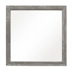 Corbin Panel Bedroom Set (Gray) 13 Corbin Panel Bedroom Set (Gray) -Beds and Accessories Sales 1534GY 6 mirror 1 1