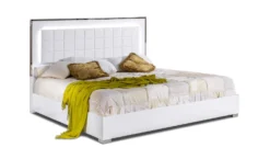 Alice White Platform Bed