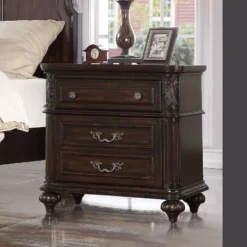 Nottingham Panel Bed -Beds and Accessories Sales 1610 120 nightstand 1