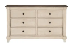 Weaver Panel Bedroom Set -Beds and Accessories Sales 1626 5 dresser 1