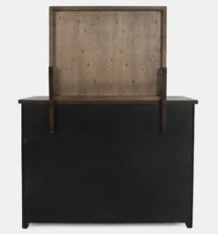 Madison County Dresser (Vintage Black) -Beds and Accessories Sales 1702B 10 dr mirr 7