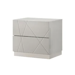 Naples Platform Bedroom Set (Grey)