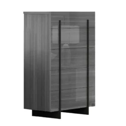 Blade Premium Bedroom Set (Moon Grey) -Beds and Accessories Sales 17450 C chest 1