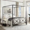 Rapa Queen Canopy Metal Bed