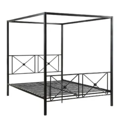 Rapa Queen Canopy Metal Bed -Beds and Accessories Sales 1759 1 bed 3