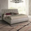 Guscio Upholstered Storage Bed