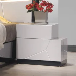 Turin Platform Bed -Beds and Accessories Sales 17854 NSR right nightstand 1