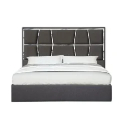 Degas Platform Bed (Charcoal)