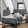 Beechnut Panel Bed (Gray)