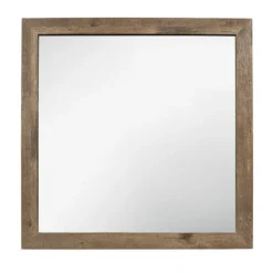 Mandan Mirror (Weathered Pine)
