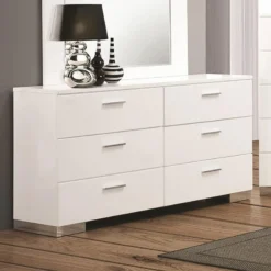 Felecity Low Profile Bedroom Set -Beds and Accessories Sales 203503 dresser 1