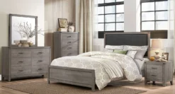 Woodrow Panel Bedroom Set -Beds and Accessories Sales 2042 1 br set 1