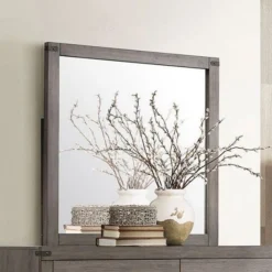 Woodrow Panel Bedroom Set -Beds and Accessories Sales 2042 6 mirror 1