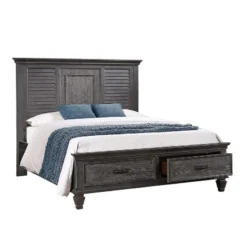 Franco Storage Bedroom Set (Weathered Sage)