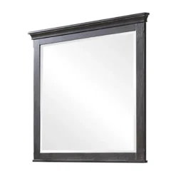 Franco Storage Bedroom Set (Weathered Sage) -Beds and Accessories Sales 205734 mirror 1