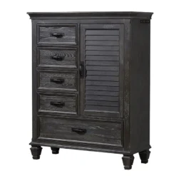 Franco Storage Bedroom Set (Weathered Sage) -Beds and Accessories Sales 205736 chest 1