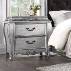 Leonora Panel Bedroom Set -Beds and Accessories Sales 22143 nightstand 2