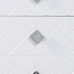 Eleanor Panel Bedroom Set (White) -Beds and Accessories Sales 223562 nightstand 6