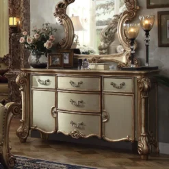 Vendome Dresser (Gold Patina)