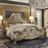 Dresden Panel Bedroom Set (Gold Patina)