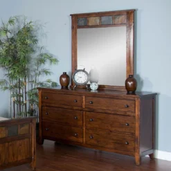 Santa Fe Petite Dresser -Beds and Accessories Sales 2334DC D dresser 4