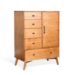 American Modern Panel Bedroom Set -Beds and Accessories Sales 2336CN C chest 1