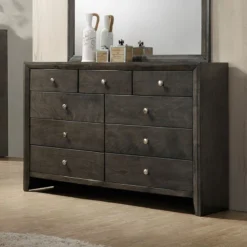 Ilana Sleigh Bedroom Set -Beds and Accessories Sales 28475 dresser 1