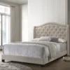 Sonoma Upholstered Bed (Beige)
