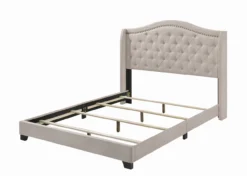 Sonoma Upholstered Bed (Beige) -Beds and Accessories Sales 310073 bed 3