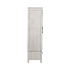 Modern Farmhouse Armoire (Flea Market White) -Beds and Accessories Sales 406W BR ARM armoire 7
