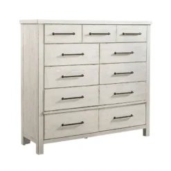 Modern Farmhouse Drawer Chesser (Flea Market White)