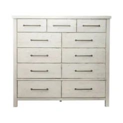 Modern Farmhouse Drawer Chesser (Flea Market White) -Beds and Accessories Sales 406W BR32 chesser 3