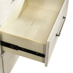 Modern Farmhouse Drawer Chesser (Flea Market White) -Beds and Accessories Sales 406W BR32 chesser 6