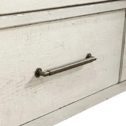 Modern Farmhouse Drawer Chesser (Flea Market White) -Beds and Accessories Sales 406W BR32 chesser 8