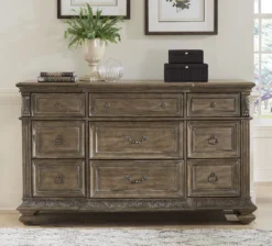 Carlisle Court 9 Drawer Dresser -Beds and Accessories Sales 502 BR31 dresser 8