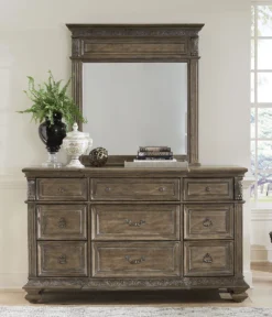 Carlisle Court 9 Drawer Dresser -Beds and Accessories Sales 502 BR31 dresser 9
