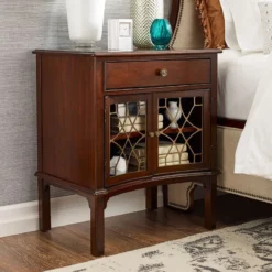 Hadleigh Arched Panel Bed -Beds and Accessories Sales 607 421 bedside table 1