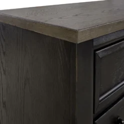 Americana Farmhouse 12 Drawer Chesser (Black) -Beds and Accessories Sales 615 BR32 B chesser 7