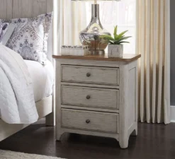 Farmhouse Reimagined Sleigh Bed 22 Farmhouse Reimagined Sleigh Bed -Beds and Accessories Sales 652 BR61 nightstand 1