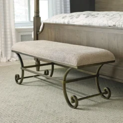 Savona Anna Sleigh Bedroom Set -Beds and Accessories Sales 654 480 bed bench 1