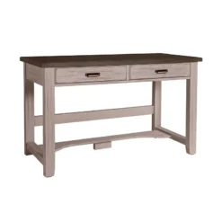 Bungalow Arched Bedroom Set (Dover Grey) -Beds and Accessories Sales 741 778 desk 1