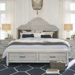 Belhaven Arched Storage Bed
