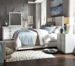 Mirage Panel Bedroom Set -Beds and Accessories Sales 946 BR QPB br set 3