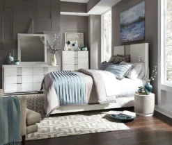 Mirage Panel Bedroom Set -Beds and Accessories Sales 946 BR QPB br set 4