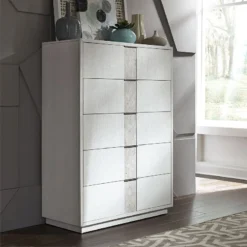 Mirage Panel Bedroom Set -Beds and Accessories Sales 946 BR41 drawer chest 1