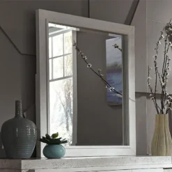 Mirage Panel Bedroom Set -Beds and Accessories Sales 946 BR51 mirror 1