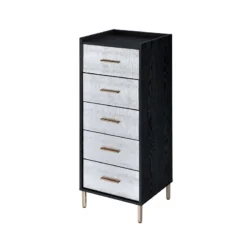 Myles Armoire (Black/ Silver)