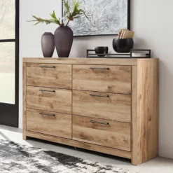 Hyanna Panel Bedroom Set -Beds and Accessories Sales B1050 31 dresser 1